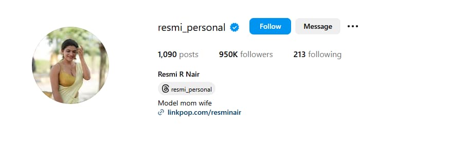 Resmi R Nair - Kerala’s First Bikini Icon, Now the “Good Bhabhi” of OnlyFans