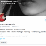 aarvi onlyfans Indian Yoga Model