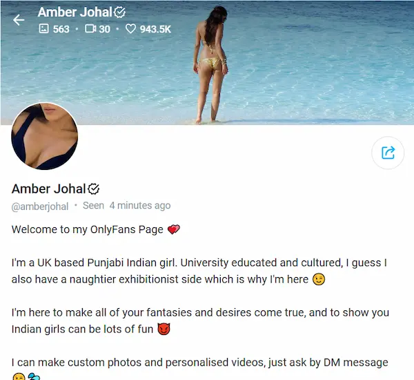 Amber Johal Full Portrait