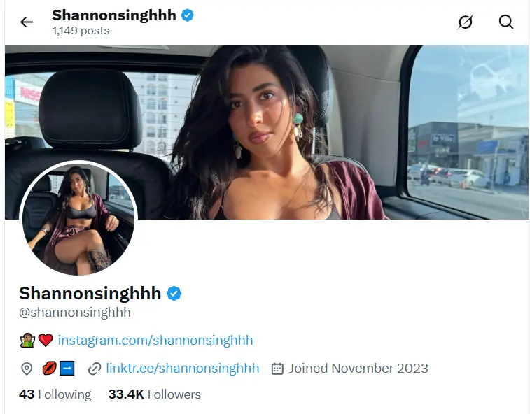 Shannon Singh Twitter Banner Showcase Image